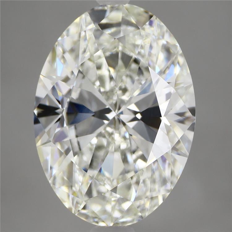 5.08 Carat Oval Shaped, Ideal Cut, G Color, VVS2 Clarity, IGI Certified Lab Grown Diamond