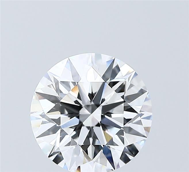 2.01 Carat Round Shaped, Excellent Cut, D Color, VVS2 Clarity, IGI Certified Lab Grown Diamond