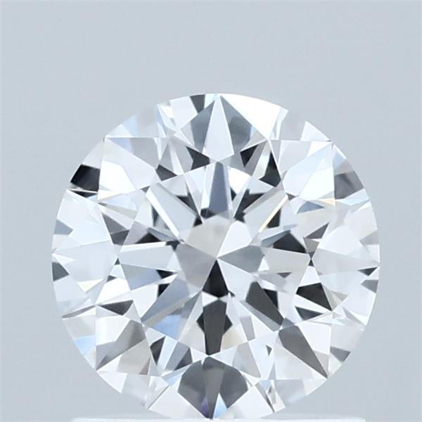 1.07 Carat Round Shaped, Ideal Cut, D Color, VVS1 Clarity, IGI Certified Lab Grown Diamond