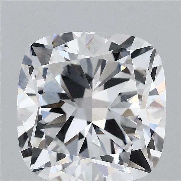3.26 Carat Cushion Shaped, Excellent Cut, D Color, VVS2 Clarity, IGI Certified Lab Grown Diamond