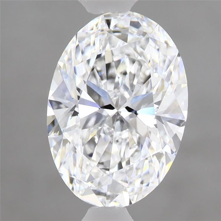 1.74 Carat Oval Shaped, Ideal Cut, D Color, VVS2 Clarity, IGI Certified Lab Grown Diamond