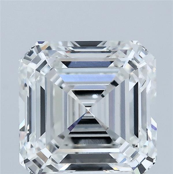 3.09 Carat Asscher Shaped, Ideal Cut, E Color, VVS2 Clarity, IGI Certified Lab Grown Diamond