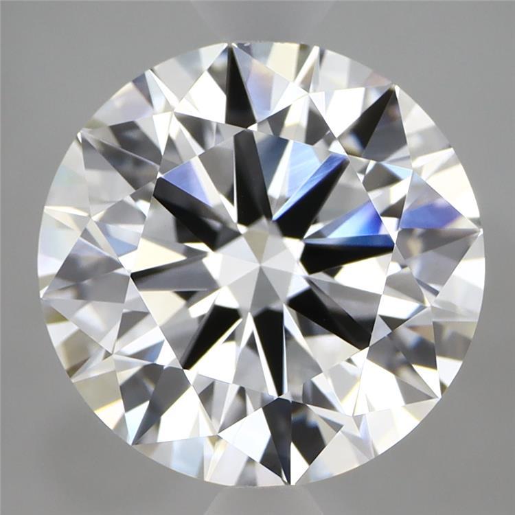 4.54 Carat Round Shaped, Ideal Cut, D Color, VVS2 Clarity, IGI Certified Lab Grown Diamond