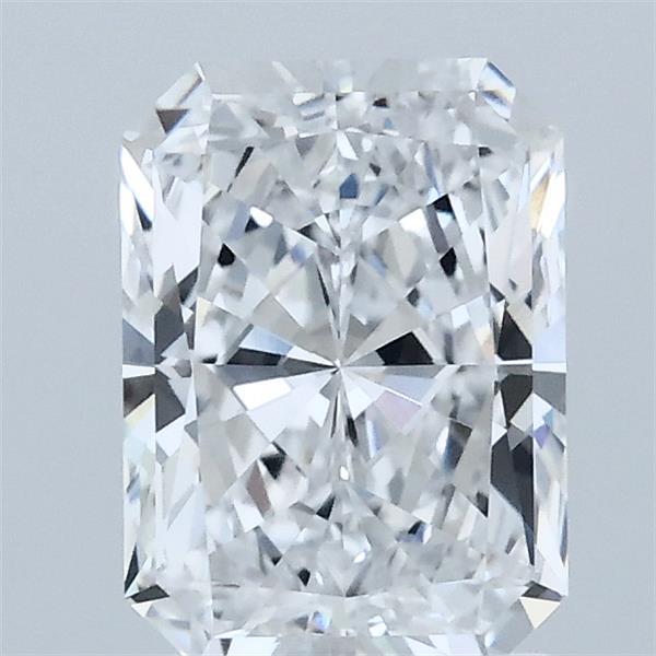 1.51 Carat Radiant Shaped, Ideal Cut, D Color, VVS2 Clarity, IGI Certified Lab Grown Diamond