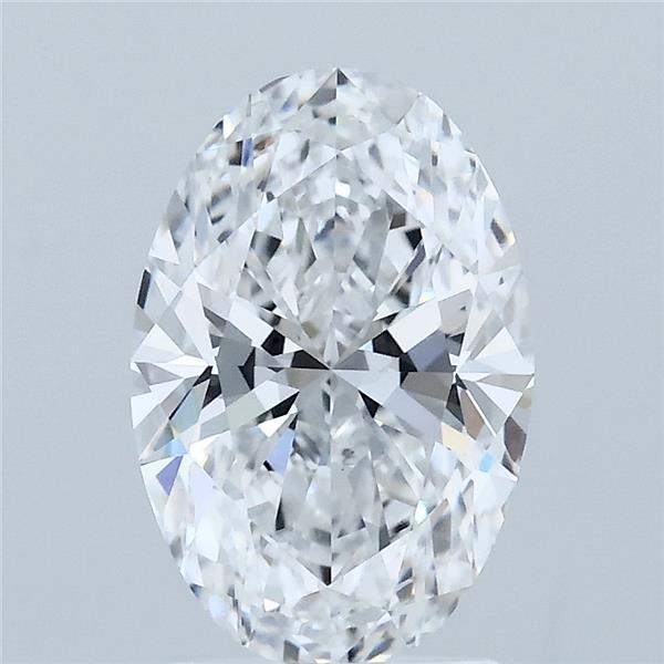 2.07 Carat Oval Shaped, Ideal Cut, D Color, VVS2 Clarity, IGI Certified Lab Grown Diamond