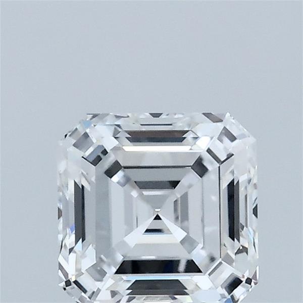 1.05 Carat Asscher Shaped, Ideal Cut, D Color, VVS2 Clarity, IGI Certified Lab Grown Diamond