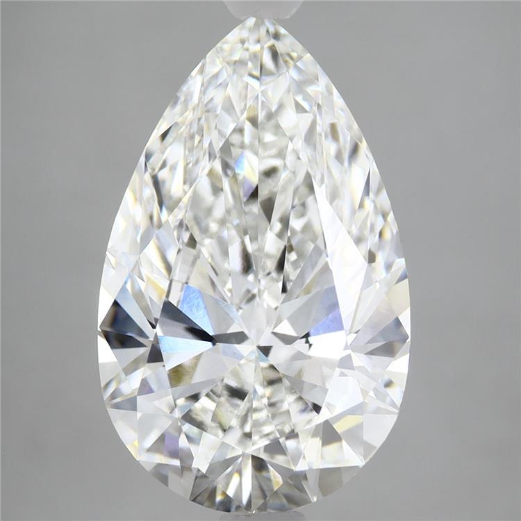 4.59 Carat Pear Shaped, Ideal Cut, E Color, VVS2 Clarity, IGI Certified Lab Grown Diamond