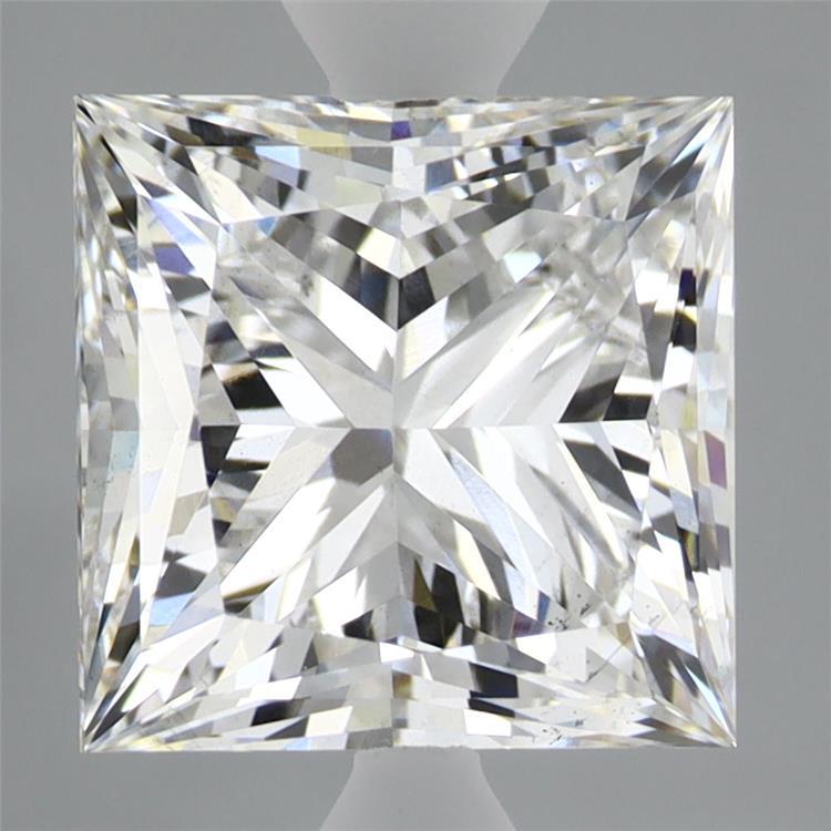 3.51 Carat Princess Shaped, Ideal Cut, F Color, VS2 Clarity, IGI Certified Lab Grown Diamond