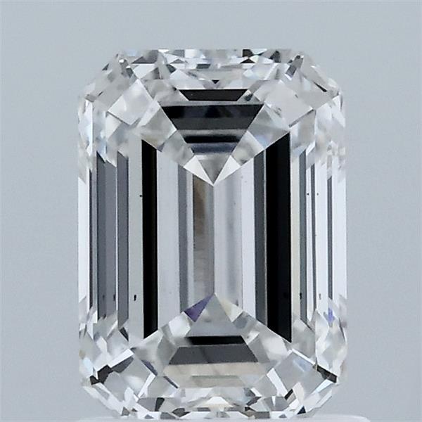 1.51 Carat Emerald Shaped, Ideal Cut, E Color, VS2 Clarity, IGI Certified Lab Grown Diamond
