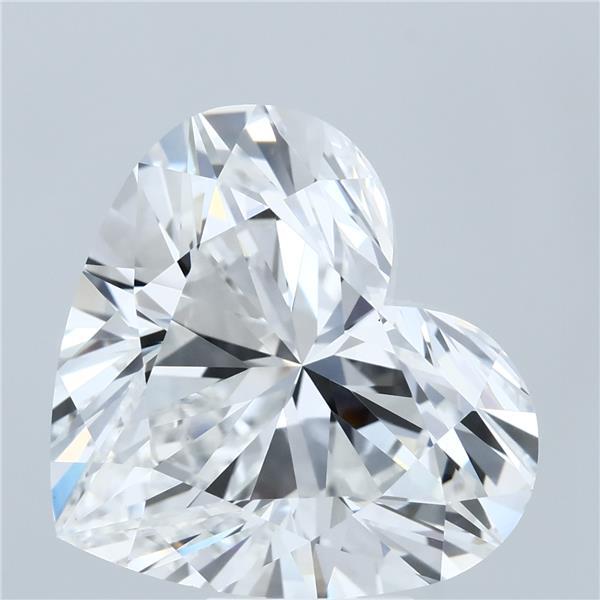 10.12 Carat Heart Shaped, Ideal Cut, E Color, VVS2 Clarity, IGI Certified Lab Grown Diamond