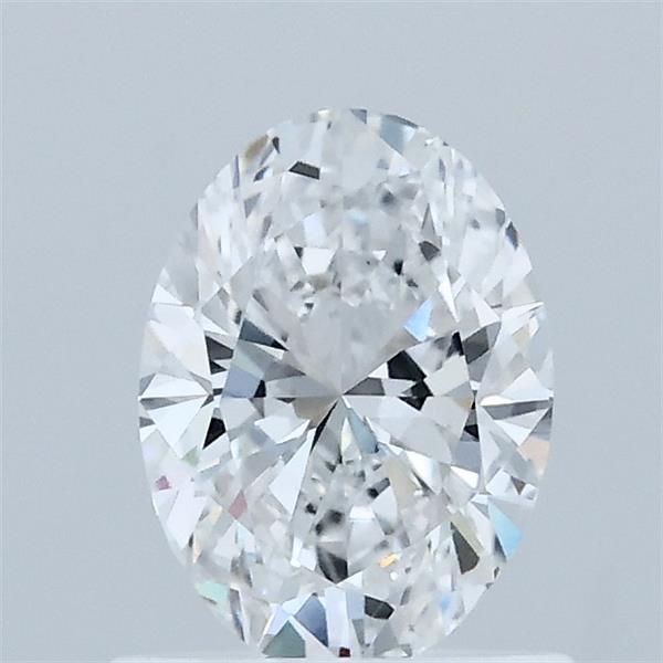 0.83 Carat Oval Shaped, Ideal Cut, D Color, VVS2 Clarity, IGI Certified Lab Grown Diamond