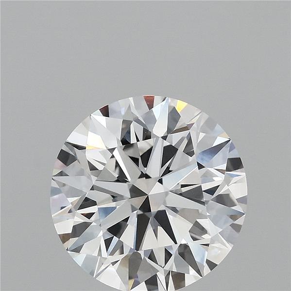 3.04 Carat Round Shaped, Ideal Cut, D Color, VVS1 Clarity, IGI Certified Lab Grown Diamond