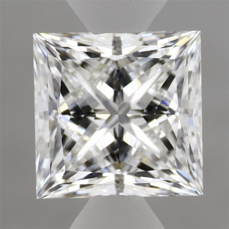 1.60 Carat Princess Shaped, Ideal Cut, E Color, VVS2 Clarity, IGI Certified Lab Grown Diamond
