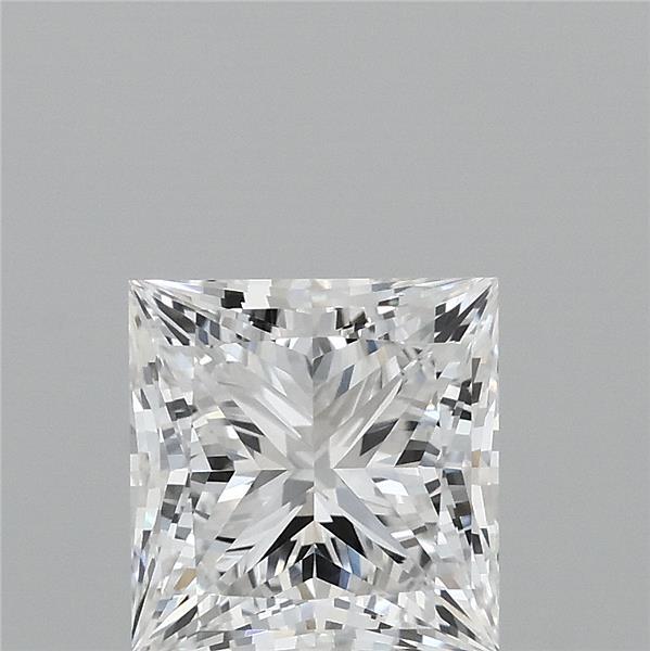 2.00 Carat Princess Shaped, Ideal Cut, D Color, VVS1 Clarity, IGI Certified Lab Grown Diamond