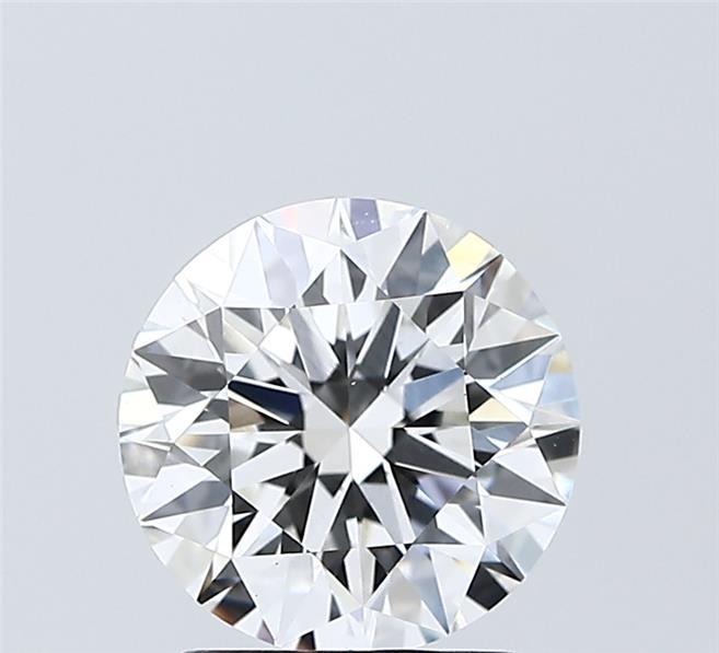 2.00 Carat Round Shaped, Excellent Cut, E Color, VVS2 Clarity, IGI Certified Lab Grown Diamond