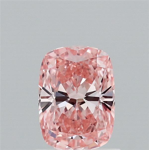 1.04 Carat Cushion Shaped, Ideal Cut, FANCY INTENSE PINK Color, VS1 Clarity, IGI Certified Lab Grown Diamond