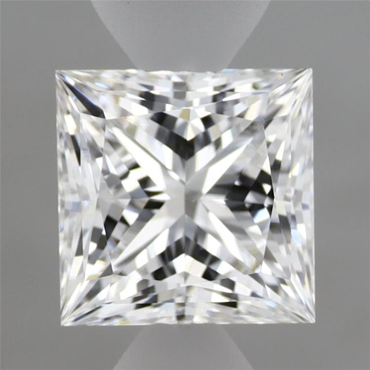 1.55 Carat Princess Shaped, Ideal Cut, D Color, VS1 Clarity, IGI Certified Lab Grown Diamond
