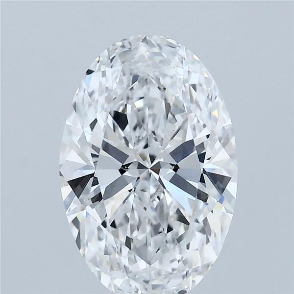 1.82 Carat Oval Shaped, Ideal Cut, D Color, VVS2 Clarity, IGI Certified Lab Grown Diamond