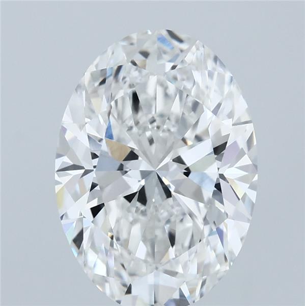 3.10 Carat Oval Shaped, Ideal Cut, E Color, VVS2 Clarity, IGI Certified Lab Grown Diamond