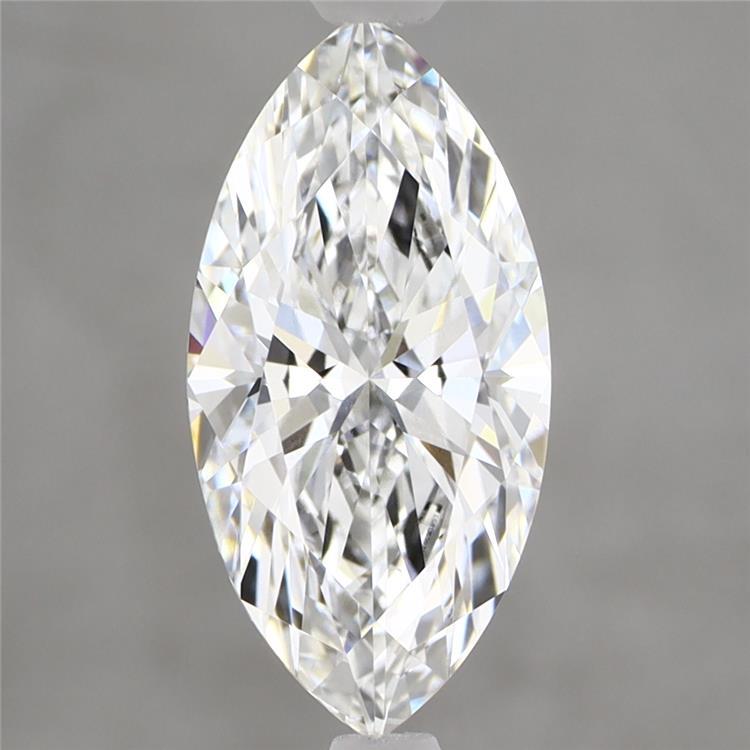 1.96 Carat Marquise Shaped, Ideal Cut, D Color, VVS2 Clarity, IGI Certified Lab Grown Diamond