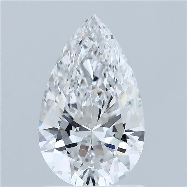 1.28 Carat Pear Shaped, Ideal Cut, E Color, VVS2 Clarity, IGI Certified Lab Grown Diamond