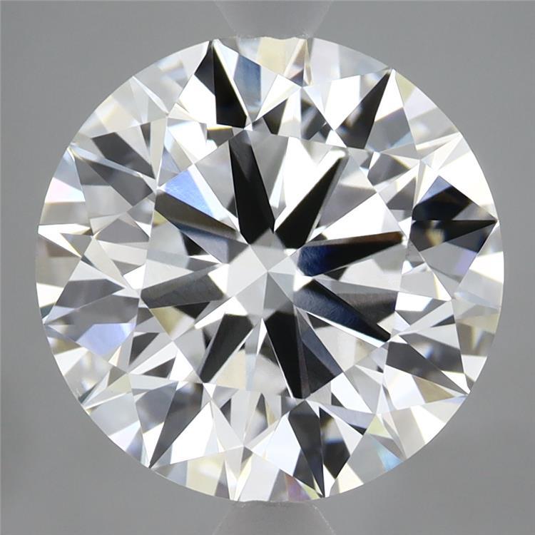 5.09 Carat Round Shaped, Ideal Cut, E Color, VVS2 Clarity, IGI Certified Lab Grown Diamond