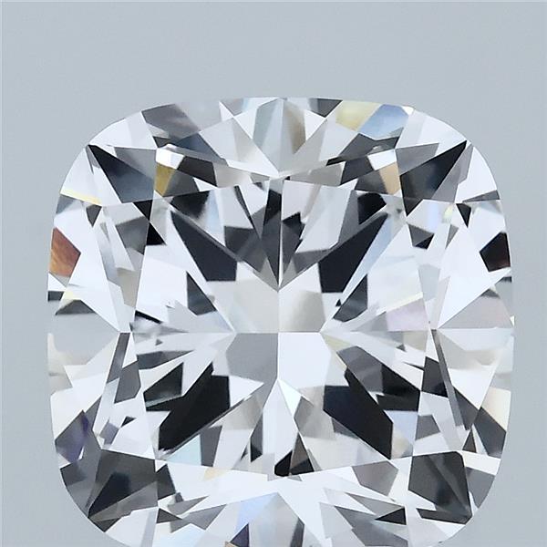 5.02 Carat Cushion Shaped, Ideal Cut, D Color, VVS2 Clarity, IGI Certified Lab Grown Diamond