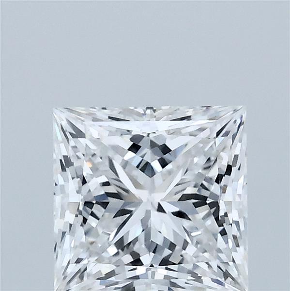 1.52 Carat Princess Shaped, Ideal Cut, D Color, VVS2 Clarity, IGI Certified Lab Grown Diamond