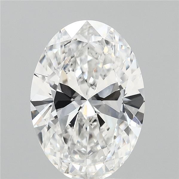 3.50 Carat Oval Shaped, Ideal Cut, E Color, VVS1 Clarity, IGI Certified Lab Grown Diamond