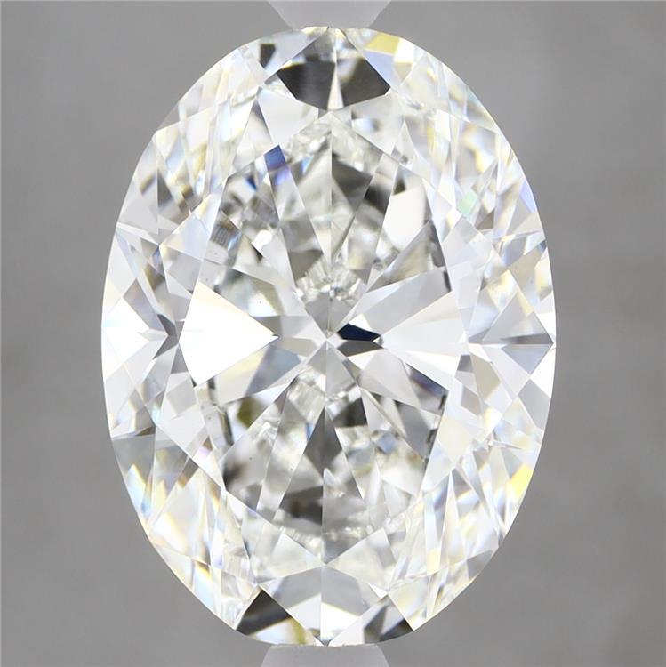 6.05 Carat Oval Shaped, Ideal Cut, F Color, VS1 Clarity, IGI Certified Lab Grown Diamond