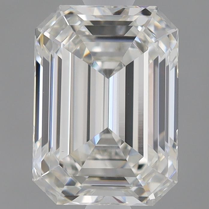0.92 Carat Emerald Shaped, Ideal Cut, G Color, VVS2 Clarity, IGI Certified Lab Grown Diamond