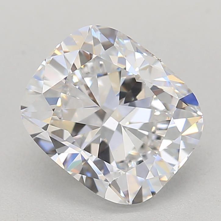 1.09 Carat Cushion Shaped, Ideal Cut, D Color, VS1 Clarity, IGI Certified Lab Grown Diamond