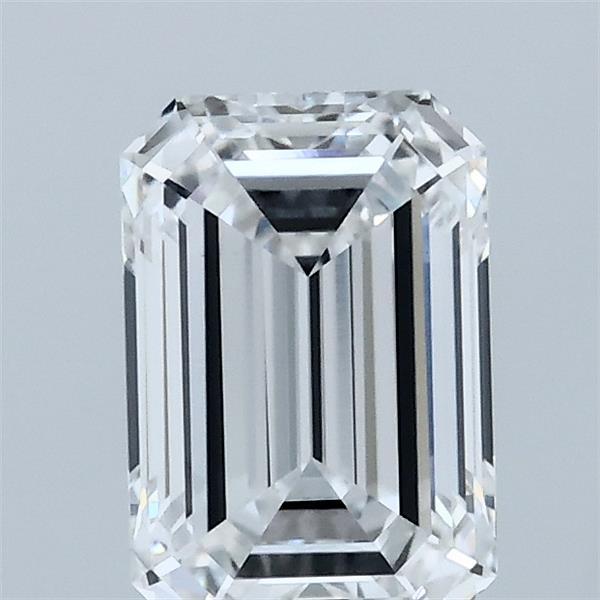 1.30 Carat Emerald Shaped, Ideal Cut, E Color, VVS2 Clarity, IGI Certified Lab Grown Diamond