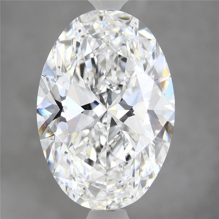 5.04 Carat Oval Shaped, Ideal Cut, D Color, VVS2 Clarity, IGI Certified Lab Grown Diamond