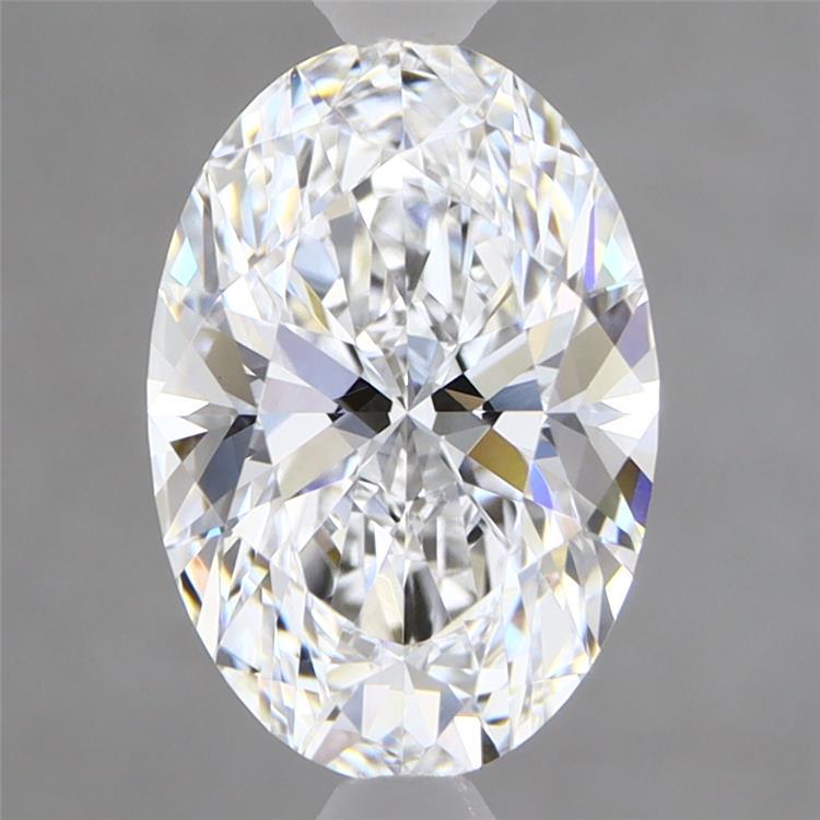2.07 Carat Oval Shaped, Ideal Cut, D Color, VVS2 Clarity, IGI Certified Lab Grown Diamond