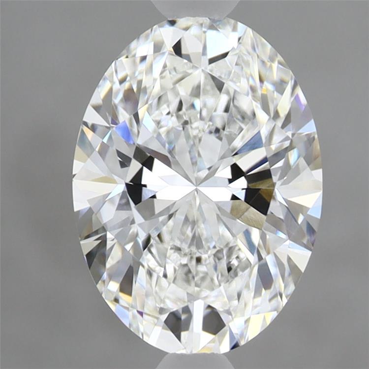 2.05 Carat Oval Shaped, Ideal Cut, D Color, VVS2 Clarity, IGI Certified Lab Grown Diamond