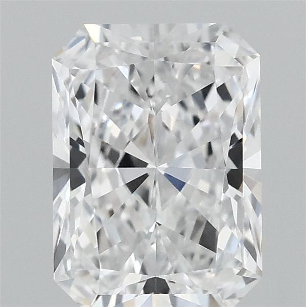 1.56 Carat Radiant Shaped, Ideal Cut, D Color, VVS1 Clarity, IGI Certified Lab Grown Diamond