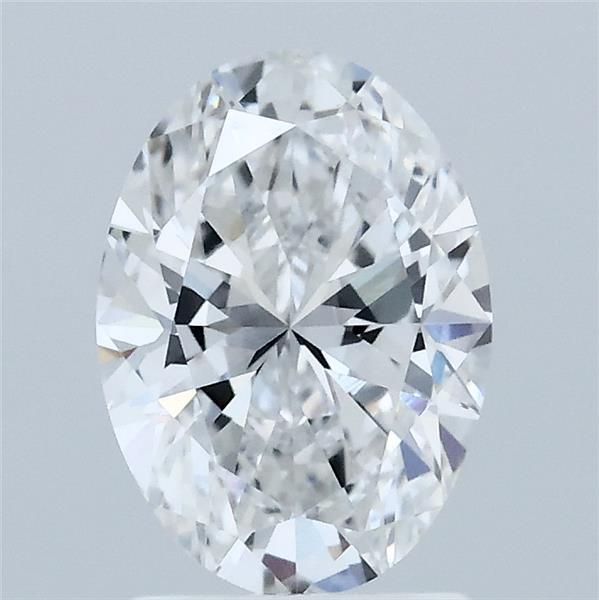 1.50 Carat Oval Shaped, Ideal Cut, E Color, VVS2 Clarity, IGI Certified Lab Grown Diamond
