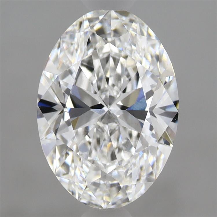 1.86 Carat Oval Shaped, Ideal Cut, D Color, VS1 Clarity, IGI Certified Lab Grown Diamond