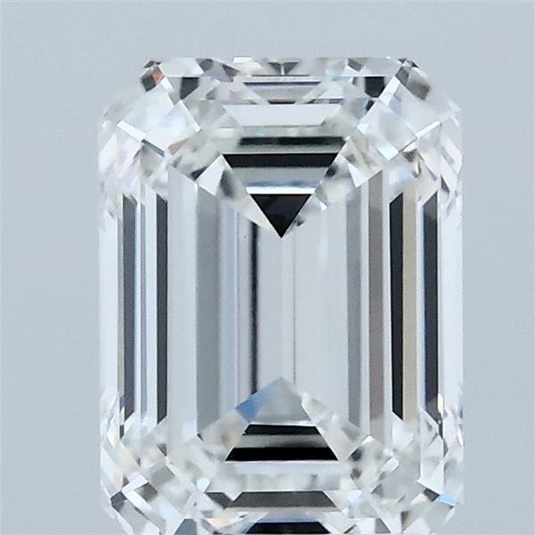 2.01 Carat Emerald Shaped, Ideal Cut, E Color, VVS2 Clarity, IGI Certified Lab Grown Diamond