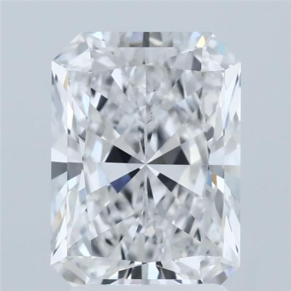 2.51 Carat Radiant Shaped, Ideal Cut, D Color, VS1 Clarity, IGI Certified Lab Grown Diamond