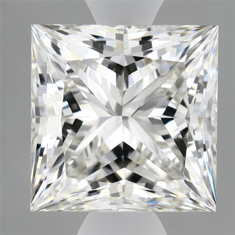2.25 Carat Princess Shaped, Ideal Cut, G Color, VS1 Clarity, IGI Certified Lab Grown Diamond