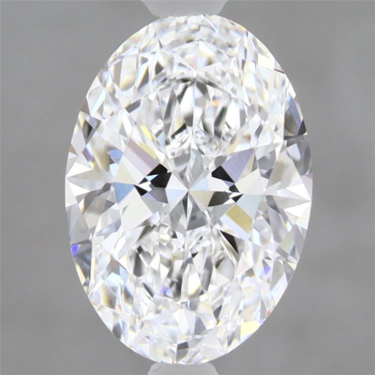 2.06 Carat Oval Shaped, Ideal Cut, D Color, VVS2 Clarity, IGI Certified Lab Grown Diamond