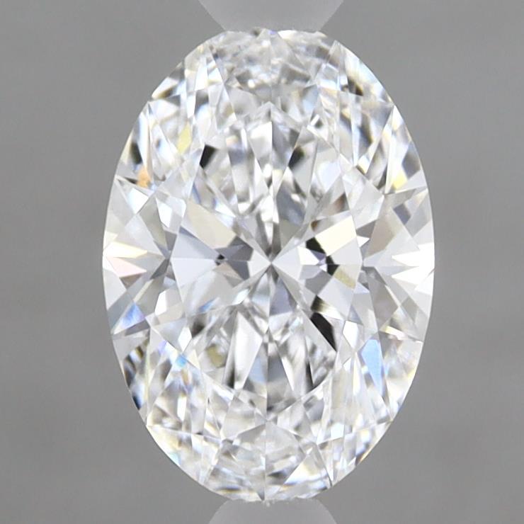 1.09 Carat Oval Shaped, Ideal Cut, D Color, VVS2 Clarity, IGI Certified Lab Grown Diamond