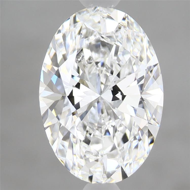 2.10 Carat Oval Shaped, Ideal Cut, D Color, VVS2 Clarity, IGI Certified Lab Grown Diamond