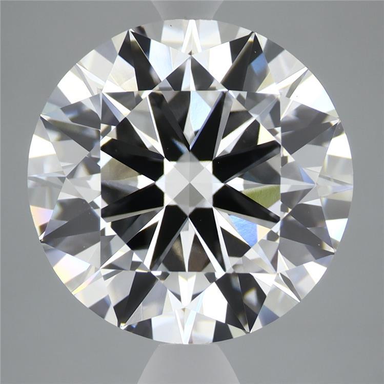 6.76 Carat Round Shaped, Excellent Cut, F Color, VVS2 Clarity, IGI Certified Lab Grown Diamond