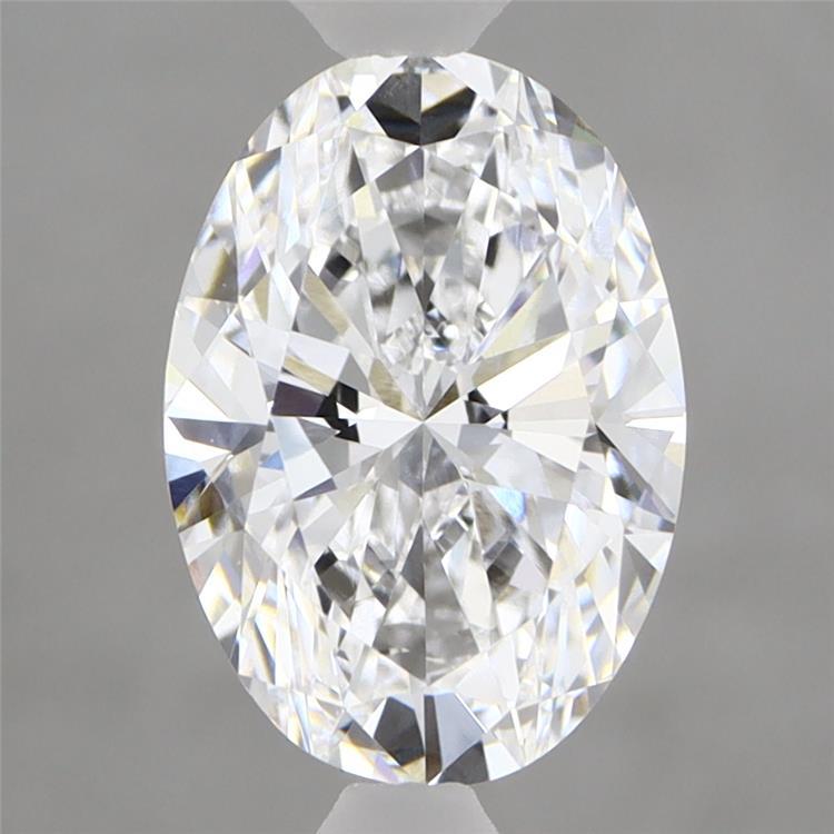2.07 Carat Oval Shaped, Ideal Cut, D Color, VVS2 Clarity, IGI Certified Lab Grown Diamond