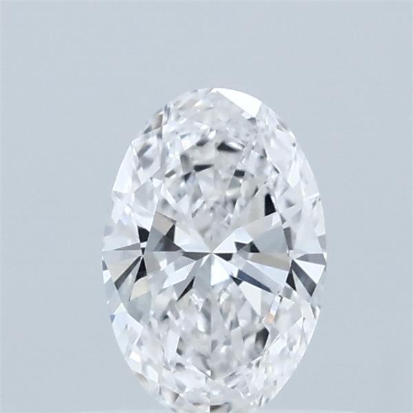 0.53 Carat Oval Shaped, Excellent Cut, D Color, VVS2 Clarity, IGI Certified Lab Grown Diamond