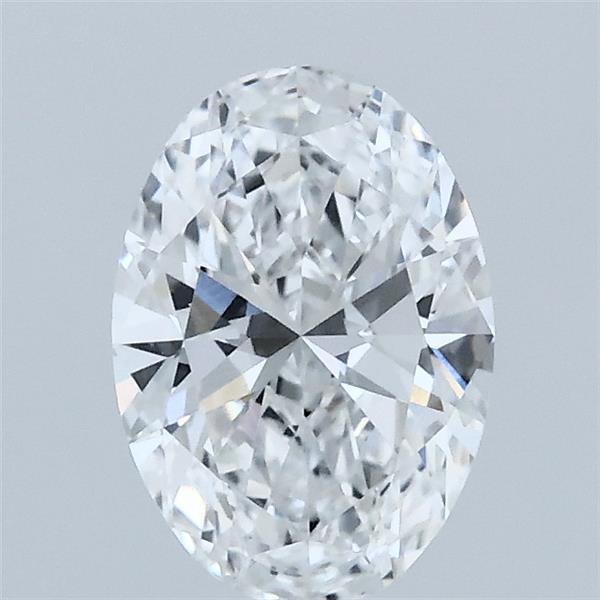 1.00 Carat Oval Shaped, Excellent Cut, D Color, VVS2 Clarity, IGI Certified Lab Grown Diamond