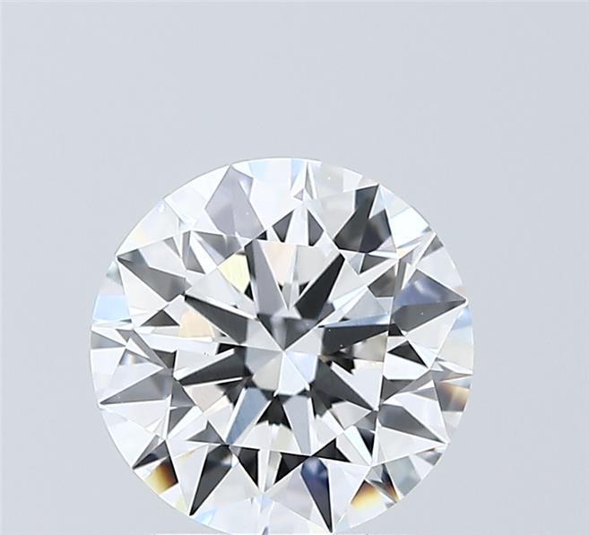 2.05 Carat Round Shaped, Ideal Cut, D Color, VVS2 Clarity, IGI Certified Lab Grown Diamond